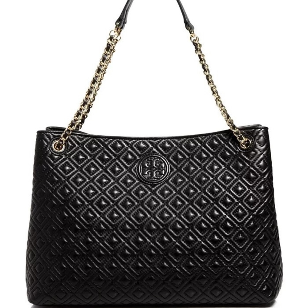 Tory Burch Black Quilted Shoulder Bag